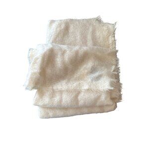 Yves Delorme Paris 100% Mohair Blanket 140 X 170 Cm Made In France